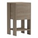 230-000223 Κομοδίνο Reppo pakoworld sonoma 30x30x55εκ