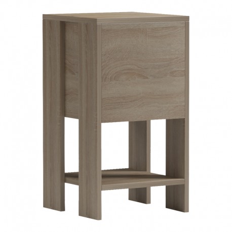 230-000223 Κομοδίνο Reppo pakoworld sonoma 30x30x55εκ