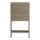 230-000223 Κομοδίνο Reppo pakoworld sonoma 30x30x55εκ