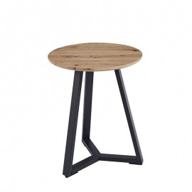 09-0010 ALEX SONOMA OAK Φ45Χ55εκ. ΤΡΑΠΕΖΙ ΣΑΛΟΝΙΟΥ