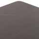 ΤΡΑΠΕΖΙ ΤΡΑΠΕΖΑΡΙΑΣ STAD HM6557.01 ΓΚΡΙ ΑΛΟΥΜΙΝΙΟ & SINTERED STONE TOP 180x90x74Υεκ