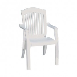 02-0142 STAR ΛΕΥΚΗ ΠΟΛΥΘΡΟΝΑ 57X54X90εκ.