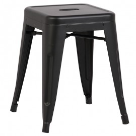 24-0026 TEXAS ΣΚΑΜΠΟ 46εκ. ΜΑΥΡΟ ΜΑΤ ΜΕΤΑΛΛΙΚΟ 39Χ39X46εκ.