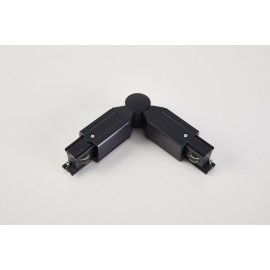 77-9115 TRIO-AJC-BL-3PH TRIO ADJUSTABLE CONNECTOR BLACK 3PHASE 3.5x3.5*18cm