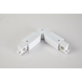 77-9116 TRIO-AJC-WH-3PH TRIO AJDUSTABLE CONNECTOER WHITE 3PHASE 3.5x3.5x18cm