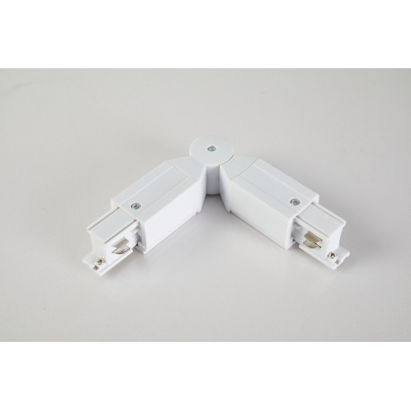 77-9116 TRIO-AJC-WH-3PH TRIO AJDUSTABLE CONNECTOER WHITE 3PHASE 3.5x3.5x18cm