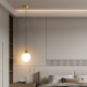 77-50659 SE21-BR-10 WASY PENDANT BRASS OPAL E14 15x100cm IP20 2 YEARS WARRANTY Ε2