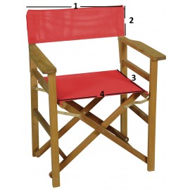 30966-Κόκκινο-1x1-Διάτρητο-Μισό- Κόκκινο 1x1 Διάτρητο Μισό Μισό Ανταλλακτικό Πανί Σκηνοθέτη Νο1