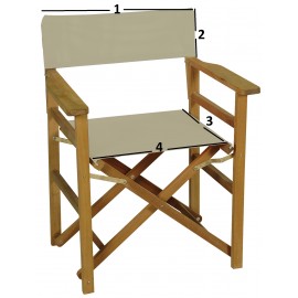 30978-Εκρού-Καραβόπανο-Μισό-Μισό Εκρού Καραβόπανο Μισό Μισό Ανταλλακτικό Πανί Σκηνοθέτη ΝοΑ3