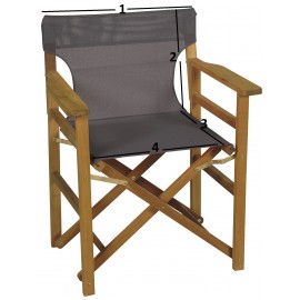 30987-Γκρί-Ολόκληρο-Ανταλλακτικό Γκρί Ολόκληρο Ανταλλακτικό Πανί Σκηνοθέτη Με Διάτρητο 1 x 1 Νο2