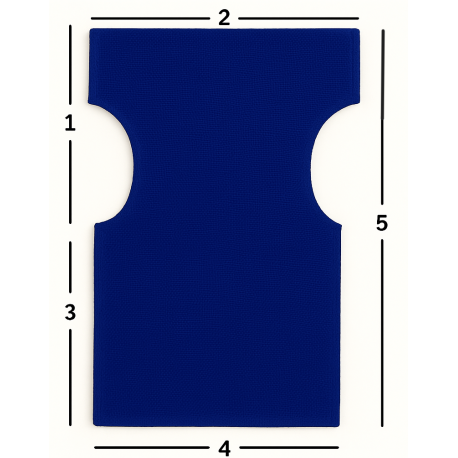30992-Μπλέ-Ολόκληρο-Ανταλλακτικό Μπλέ Ολόκληρο Ανταλλακτικό Πανί Σκηνοθέτη Με Διάτρητο 2 x 1 Νο23