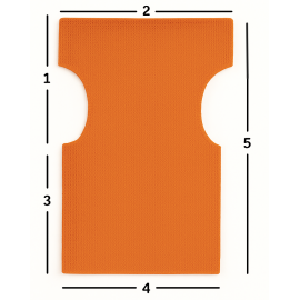 30993-Πορτοκαλί-Ολόκληρο-Ανταλλα Πορτοκαλί Ολόκληρο Ανταλλακτικό Πανί Σκηνοθέτη Με Διάτρητο 2 x 1 Νο24