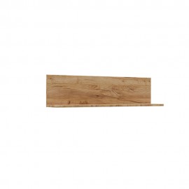 GR-CALSH100 Κρεμαστό Ράφι Callisto-100 Χρυσό Δρυς 100x19.5x25cm