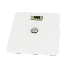 400466 Ζυγαριά Σώματος Kinetic PRBS-40466 Primo 180Kg Υάλινη Λευκή