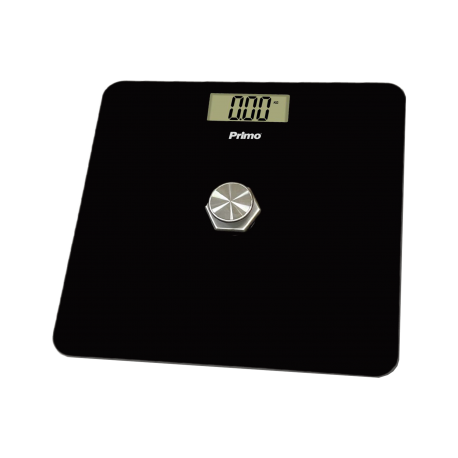 400467 Ζυγαριά Σώματος Kinetic PRBS-40467 Primo 180Kg Υάλινη Μαύρη
