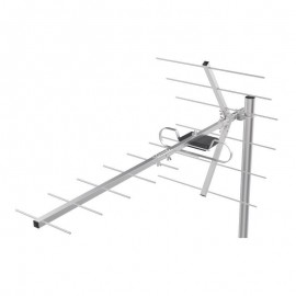 900009 Κεραία Ε2160L168N Greentek Εξωτερικού Χώρου Ασημί