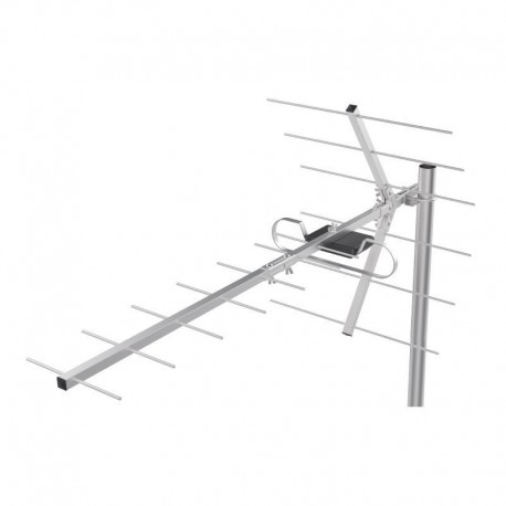 900009 Κεραία Ε2160L168N Greentek Εξωτερικού Χώρου Ασημί