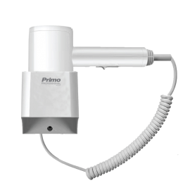 500065 Σεσουάρ PRHD-50065 Primo Ξενοδοχειακού τύπου 1200W DC Λευκό