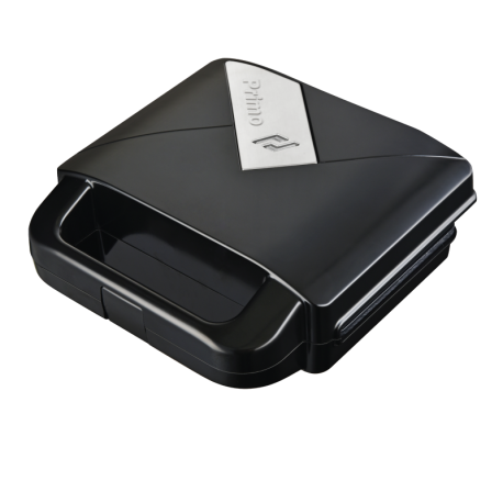 400443 Τοστιέρα PRSM-40443 Primo 2Θέσεων Αντικολλητικές γκριλ πλάκες Μαύρη