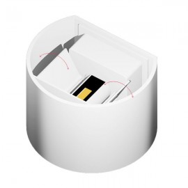 5927 ΑΠΛΙΚΑ LED ΕΞΩΤΕΡΙΚΟΥ ΧΩΡΟΥ 2X3W 4000K