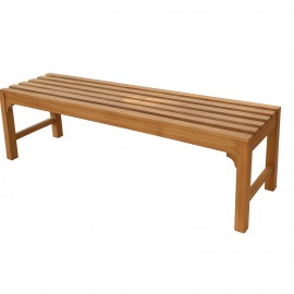 TLB/002A/140 OLLY ΠΑΓΚΟΣ ΞΥΛΙΝΟΣ TEAK  OIL FINISH 140x45x45cm