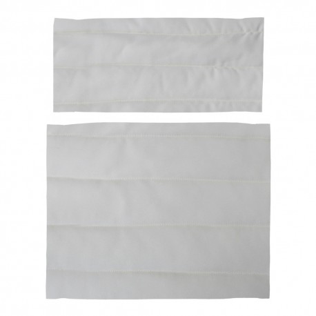 PANI-PV/2138PF/M2041 ΑΝΤΑΛΛΑΚΤΙΚΟ ΠΑΝΙ ΓΙΑ ΠΟΛΥΘΡΟΝΑ ΣΚΗΝΟΘΕΤΗ ΔΙΑΙΡΟΥΜΕΝΟ PUFFED ΕΚΡΟΥ  57/62x80cm 