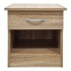 383-000125 Κομοδίνο Bedy pakoworld sonoma 40x34x42εκ