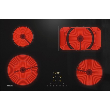 Miele KM6542FL Κεραμική Εστία Αυτόνομη με Λειτουργία Κλειδώματος 75.2x49.2εκ. (10882040)
