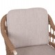 ΠΟΛΥΘΡΟΝΑ BOXER HM6556.02 ΑΛΟΥΜΙΝΙΟ & OLEFIN ΜΠΕΖ-TWIST WICKER 58x60x80Yεκ