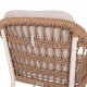 ΠΟΛΥΘΡΟΝΑ BOXER HM6556.02 ΑΛΟΥΜΙΝΙΟ & OLEFIN ΜΠΕΖ-TWIST WICKER 58x60x80Yεκ