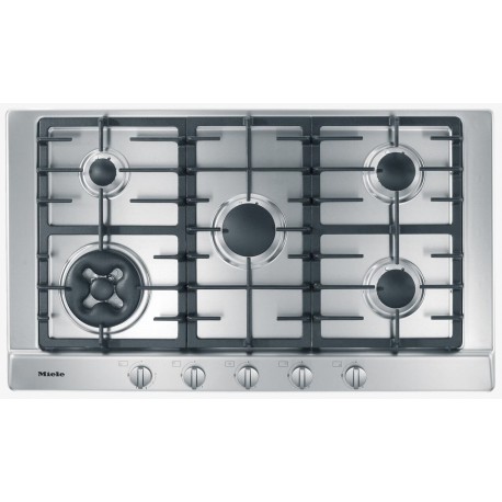 Miele KM 2052 G Εστία Υγραερίου Αυτόνομη Inox 90x52εκ. Ασημί (7051830)
