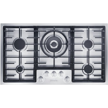 Miele KM 2356-1 Εστία Υγραερίου Αυτόνομη Inox 88.8x50.8εκ. Ασημί (10939210)