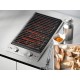Miele CS 1312 BG Domino Εστία Grill με Πλαίσιο Αυτόνομη Inox με Λειτουργία Κλειδώματος 28.8x52εκ. Ασημί (7119510)