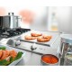 Miele CS1327 Y Domino Εστία Grill με Πλαίσιο Αυτόνομη Inox 38x52εκ. Ασημί (7967210)