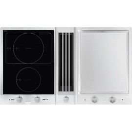 Miele CSDA 1020 Κεραμική Εστία Αυτόνομη με Απορροφητήρα 88.5x52εκ. Ασημί (10326460)
