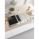 Miele CSDA 1020 Κεραμική Εστία Αυτόνομη με Απορροφητήρα 88.5x52εκ. Ασημί (10326460)