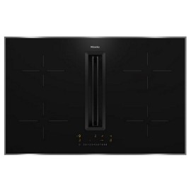 Miele KMDA 7272 FR-A 12120710 Επαγωγική Εστία Αυτόνομη με Ενσωματωμένο Απορροφητήρα & Λειτουργία Κλειδώματος 80x52cm (12120710)