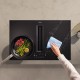 Miele KMDA 7876 FL-A 125 Gala Edition Smart Επαγωγική Εστία Αυτόνομη με Απορροφητήρα & Λειτουργία Κλειδώματος 80x52εκ.