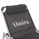 ΞΑΠΛΩΣΤΡΑ ΠΑΡΑΛΙΑΣ ΑΛΟΥΜΙΝΙΟΥ ΒΑΡ.ΤΥΠΟΥ ALMIRA HM5054.10 ΓΚΡΙ TEXTILENE 187x59x78Υεκ