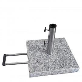 15450032 Βάση Ομπρέλας ArteLibre GRANEX 35kg Γκρι Γρανίτης 45x45x37cm Γκρι