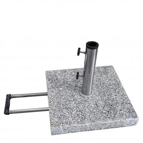 15450032 Βάση Ομπρέλας ArteLibre GRANEX 35kg Γκρι Γρανίτης 45x45x37cm Γκρι
