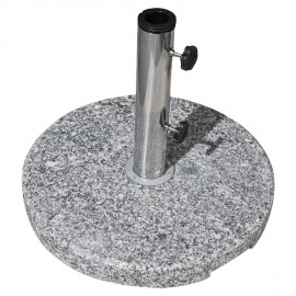15450033 Βάση Ομπρέλας ArteLibre GRANEX 25kg Γκρι Γρανίτης Φ38x35cm Γκρι