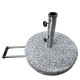 15450034 Βάση Ομπρέλας ArteLibre GRANEX 40kg Γκρι Γρανίτης Φ50x40cm Γκρι