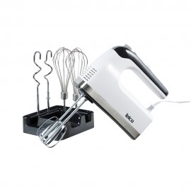 Μίξερ χειρός 350W με βαση και 3 ζεύγη αναδευτήρων TELCO HM-AC410 λευκό