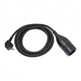 Μπαλαντέζα σούκο 3m με περιστροφικό διακόπτη 1161830010 BRENNENSTUHL μαύρη