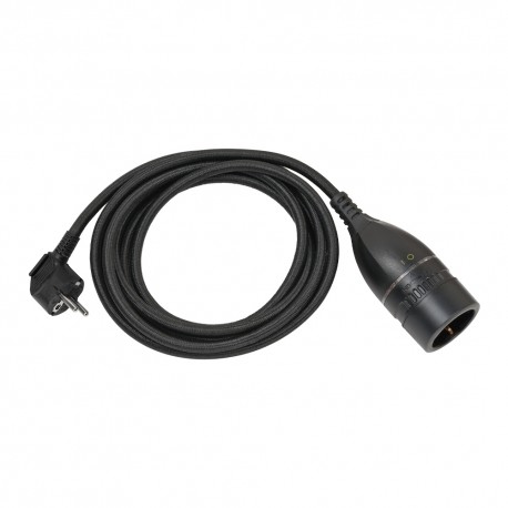 Μπαλαντέζα σούκο 3m με περιστροφικό διακόπτη 1161830010 BRENNENSTUHL μαύρη