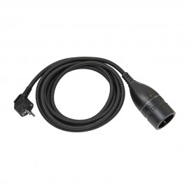 Μπαλαντέζα σούκο 5m με περιστροφικό διακόπτη 1161830030 BRENNENSTUHL μαύρη