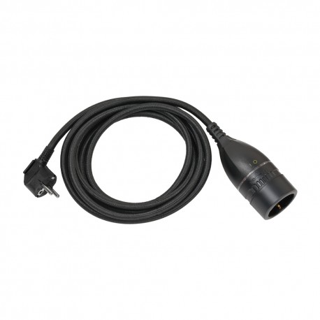 Μπαλαντέζα σούκο 5m με περιστροφικό διακόπτη 1161830030 BRENNENSTUHL μαύρη