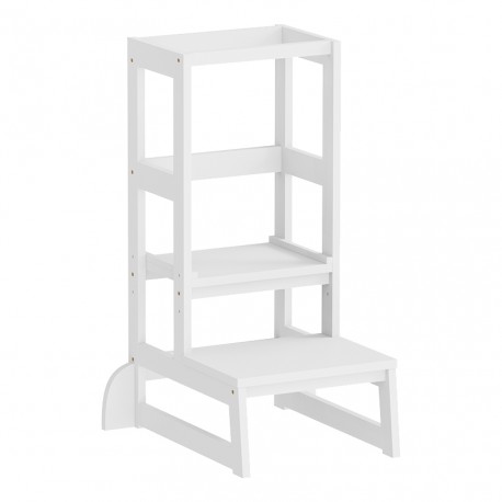 ΠΥΡΓΟΣ ΕΚΜΑΘΗΣΗΣ τ.MONTESSORI PEPE HM9291.03 ΞΥΛΟ ΠΕΥΚΟΥ ΛΕΥΚΟ 45.7x51x90Υεκ