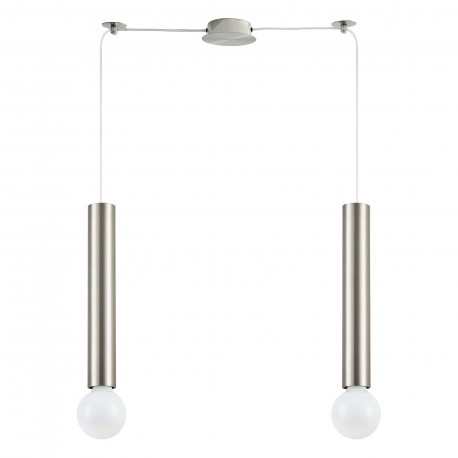 77-8661 SE21-NM-5-NM2 ADEPT TUBE NICKEL MAT Nickel Matt Pendant+